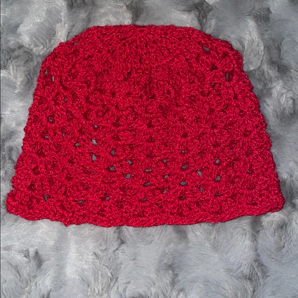 Floral shaped Kintted Beanie